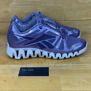 Reebok Zigtech Purple White Running Sneaker